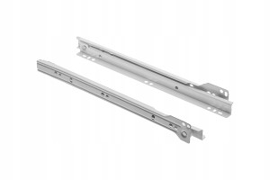 Prowadnica rolkowa do szuflad 450 biała FGV