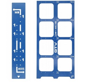 Szablon wiertarski do szuflad GTV