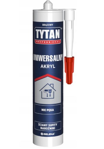 Akryl uniwersalny Tytan Professional biały 280 ml