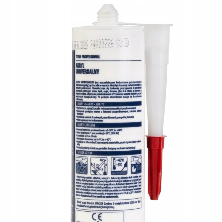 Akryl uniwersalny Tytan Professional biały 280 ml