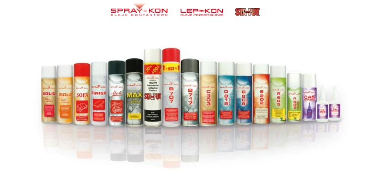 SPRAY-KON MOTO 500ML - Klej kontaktowy w sprayu