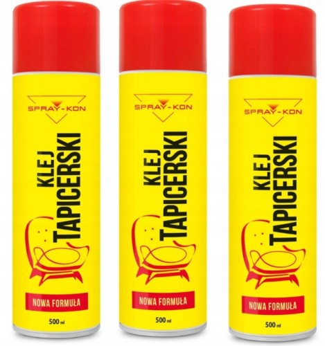 Spray-Kon Klej Tapicerski Spray 500ml Tapicer, podsufitka, pianka, auto