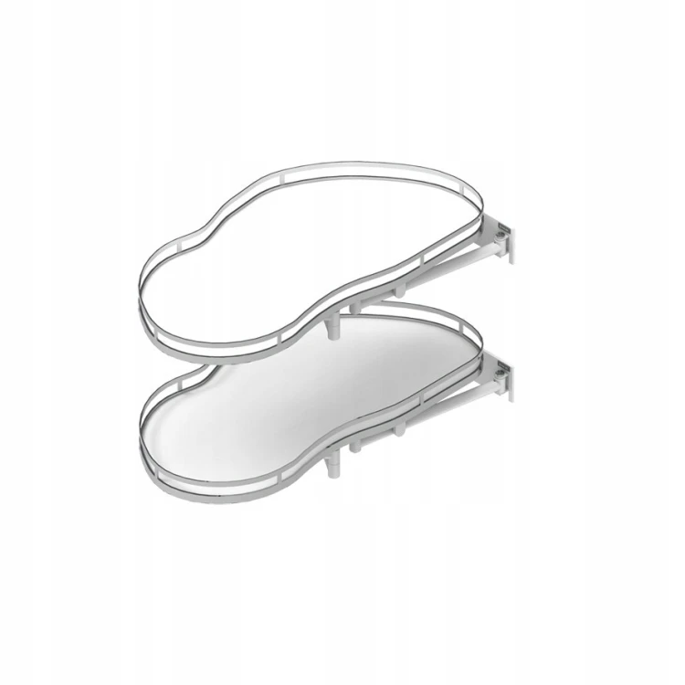 REJS kosz nerka ERGO Corner Optima 900/500 lewa biała WE36.0003.43.374