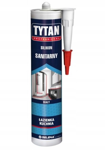 Silikon Tytan Profesional Sanitarny biały 280 ml