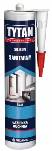 Silikon Tytan Profesional Sanitarny biały 280 ml