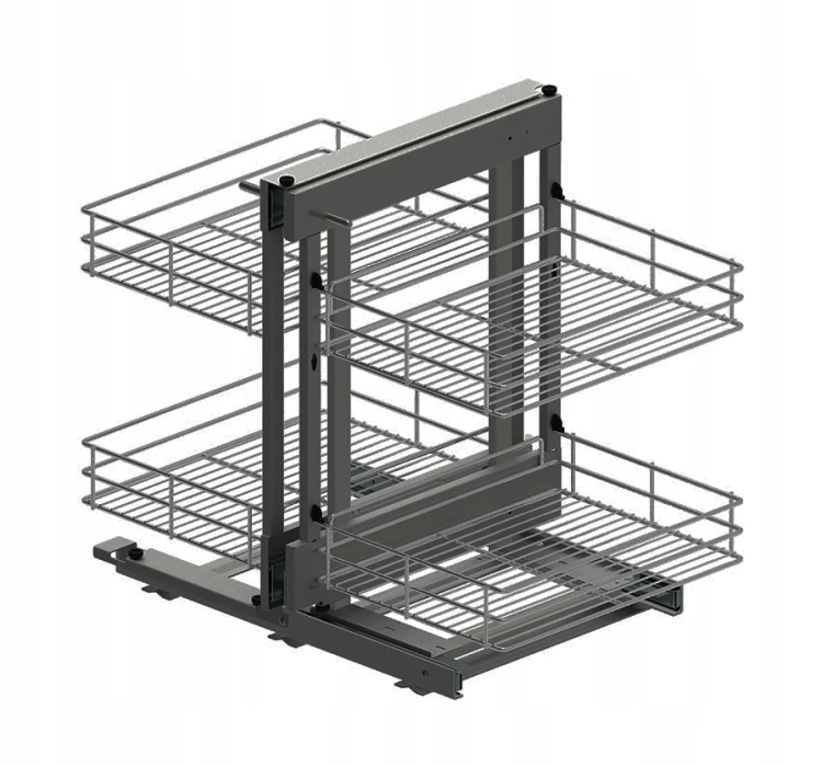 REJS Kosz magic corner MAXIMA CLASSIC 120 grafit prawy