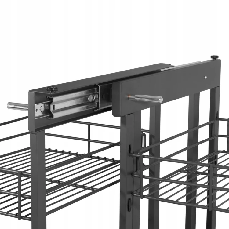 REJS Kosz magic corner MAXIMA CLASSIC 120 grafit prawy