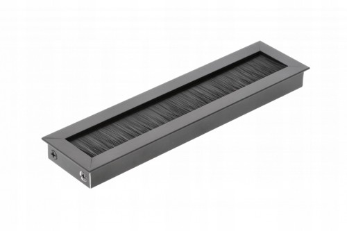 GTV Przepust kablowy MERIDA przelotka na kable 51 x 180 mm czarny mat