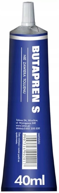 Klej BUTAPREN do filcu butów skór tkanin gumy 40 ml