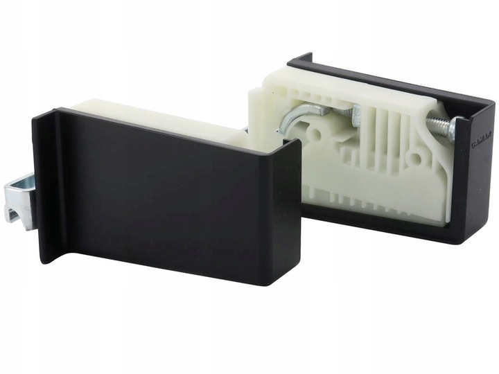 Zawieszka meblowa regulowana do szafek CAMAR 806 L+P + zaślepka CZARNA