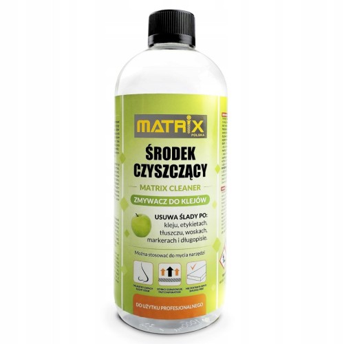 Matrix Cleaner środek czyszczący, ZMYWACZ do klejów - jabłkowy 1L