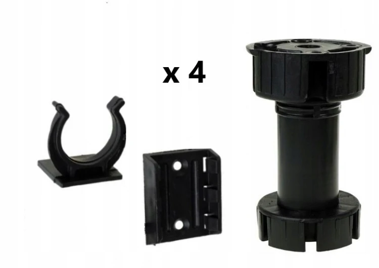 Nóżka meblowa kuchenna 6 CM do 400kg - 4 szt VOLP