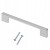 Uchwyt meblowy aluminium GTV 819 C- 128mm L- 161mm uchwyt do szafek Loft