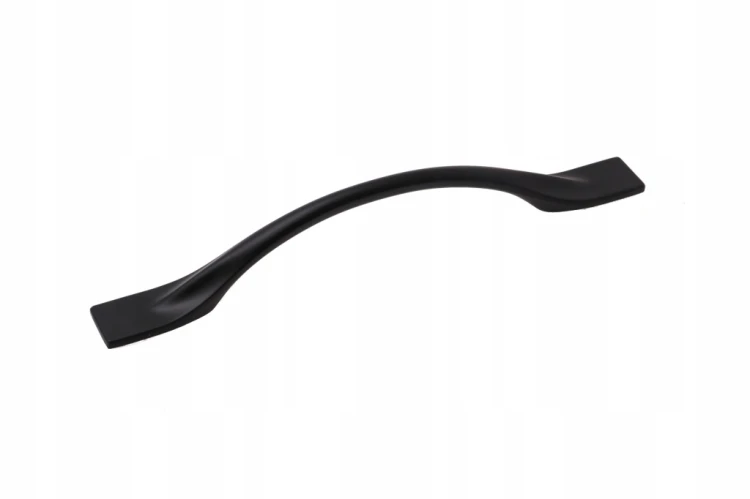 Uchwyt meblowy FLOW czarny GTV 128 mm UZ-FLOW-128-20M