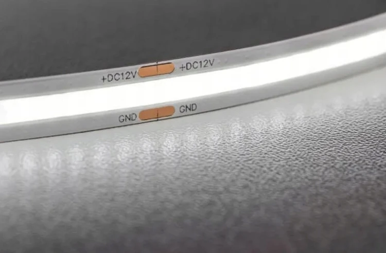 Taśma LED COB 12V, 480LED/m, 800lm, bez żelu, neutralny biały, GTV 4000K