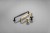 Uchwyt meblowy klasyczny czarny matowy 128mm STILO
