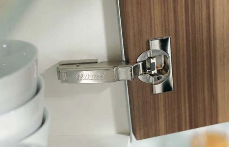 Zawias BLUM nakładany 71B3550 BLUMOTION + Prowadnik