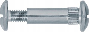 Złącze meblowe M6 x 30-40 niklowane 10szt