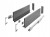 Szuflada AXISPRO 500mm antracyt - wysoka H167 PB-AXISPRO-KPL500C.JPG