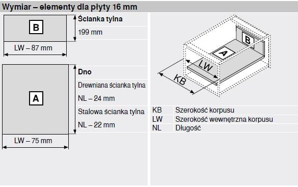Szuflada z wysokim frontem – reling – D – bok szuflady K wYMIARY DLA PLYTY.JPG