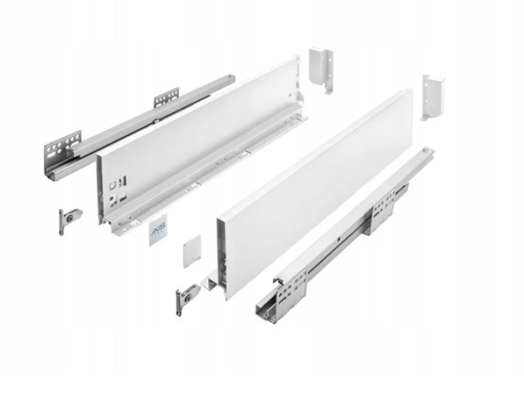Szuflada AXISPRO 500mm biała- średnia H116 PB-AXISPRO-KPL500B1.JPG