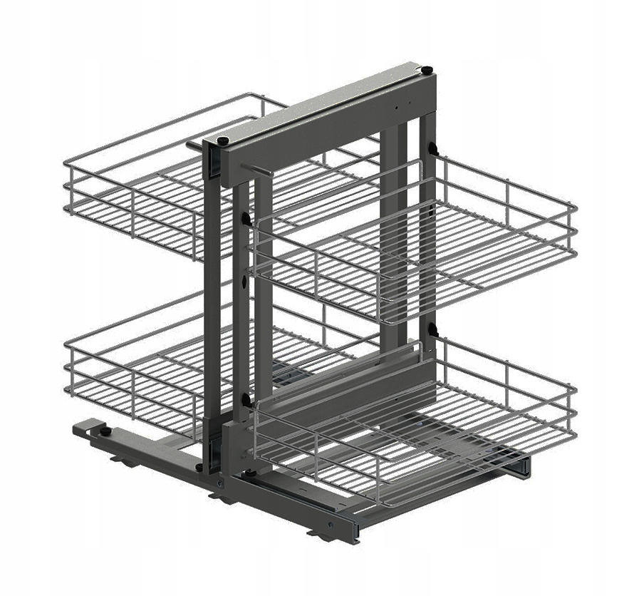 REJS Kosz magic corner MAXIMA CLASSIC 120 grafit lewy