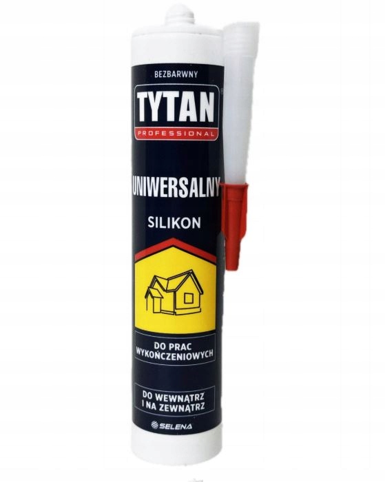 Silikon uniwersalny Tytan Professional bezbarwny 280 ml