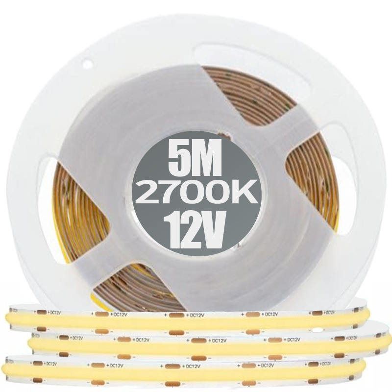 Taśma LED GTV 5 m ciepła biała 11 W 750 lm IP20