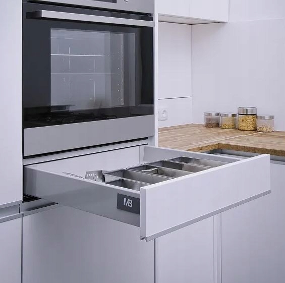 Szuflada Modern Box GTV pod PIEKARNIK 500 Szara h68